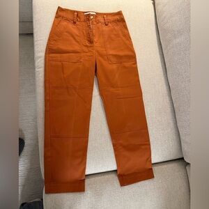 Derek Lam Women's Ankle Pants in Warm Rust